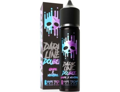 Longfill DARK LINE Double - Grape Menthol 8/60ml